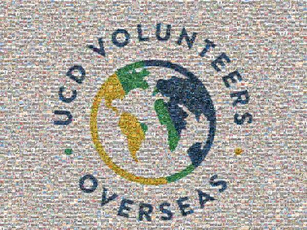 UCD Volunteers photo mosaic