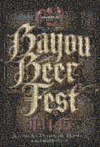 Bayou Beer Fest 2015 photo mosaic