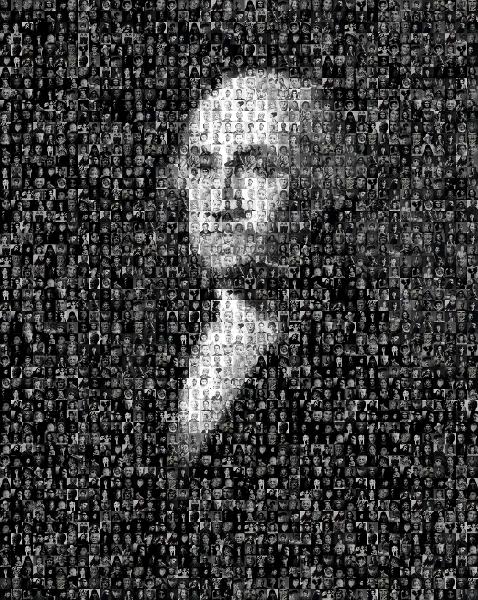George Washington photo mosaic
