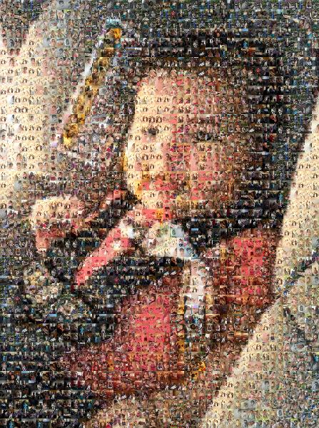 Safe Baby photo mosaic