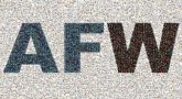 AFW letters words text acronyms organizations community associations groups bold simple logos initials