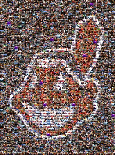 Cleveland Indians photo mosaic
