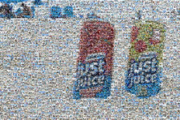 Just Juice photo mosaic
