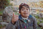 Thumbs Up! people faces person portraits outdoors happy hands boys man