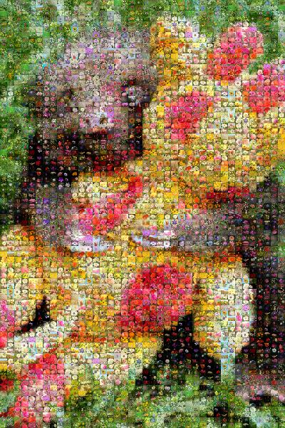 Sloth photo mosaic