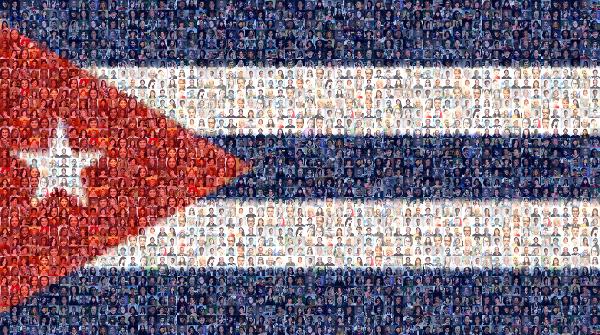 Cuba photo mosaic
