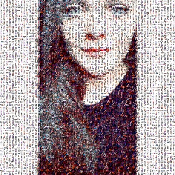 Edged Portrait  photo mosaic
