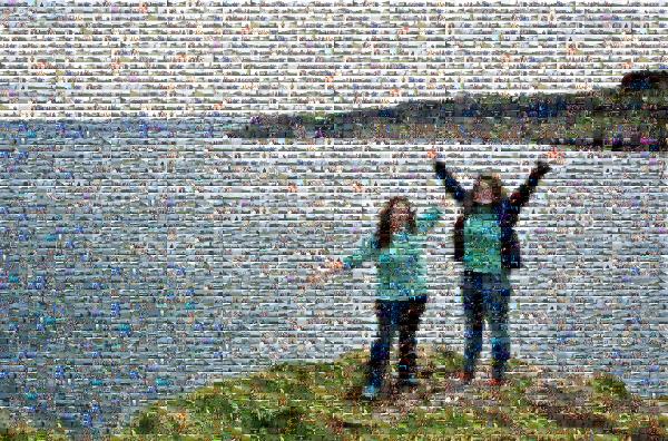 Life Abroad photo mosaic