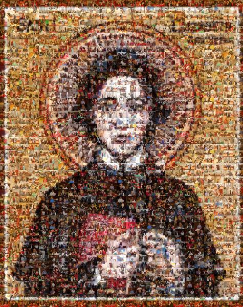 Religious Icon photo mosaic
