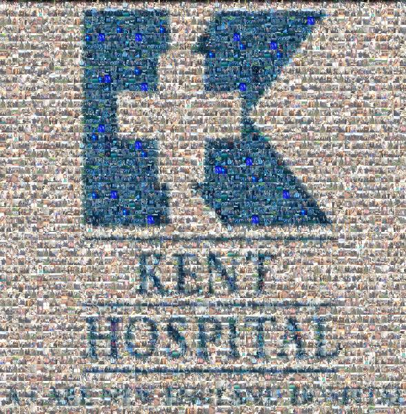 Kent Hospital photo mosaic
