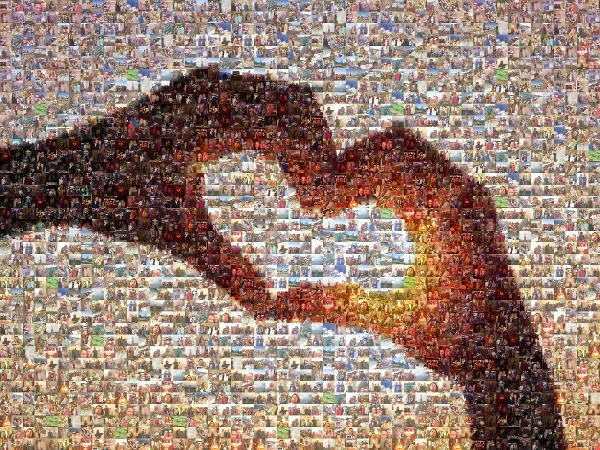 Heart in your Hands photo mosaic