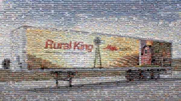 Rural King photo mosaic