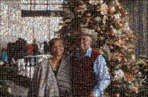Mom & Dad  photo mosaic
