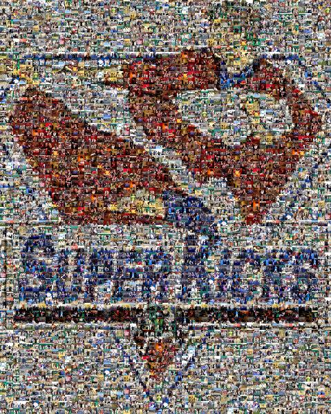 Super Kicks photo mosaic