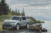 suv driving exploring car vehicle roadtrip automobile outdoors lake meadow camping