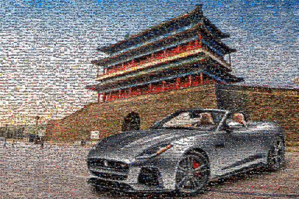A Joyride in China photo mosaic