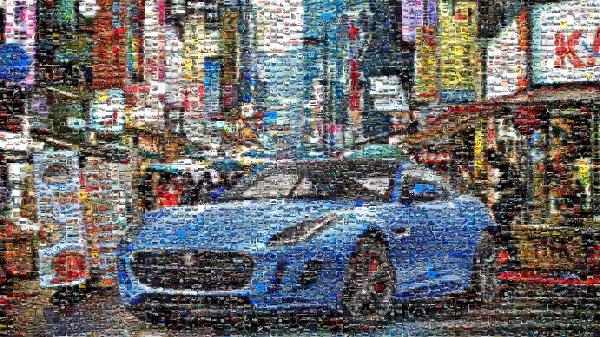 Jaguar Korea photo mosaic