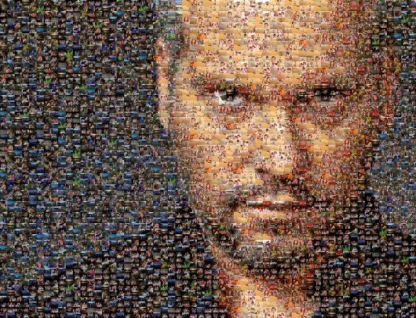 A Serious Man photo mosaic