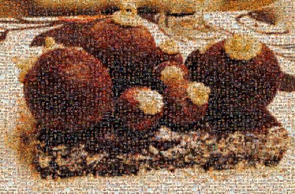Dessert photo mosaic