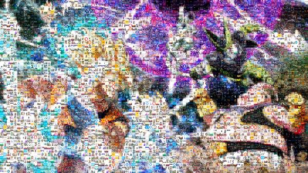 World of Warcraft Cards photo mosaic