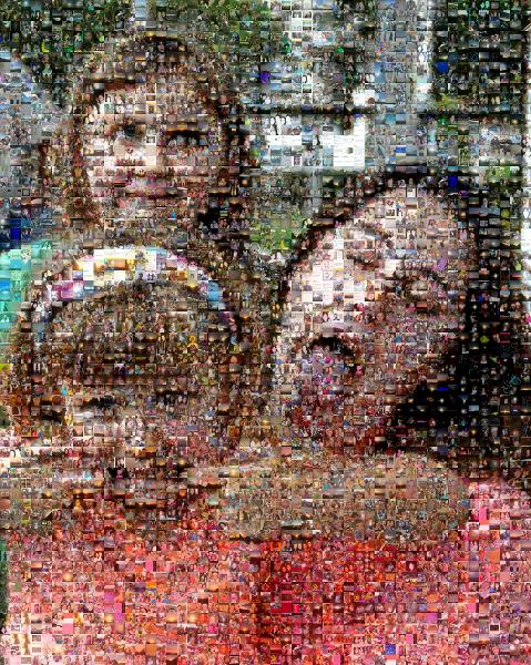 Family Fun photo mosaic