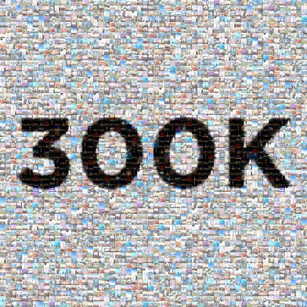 300K photo mosaic