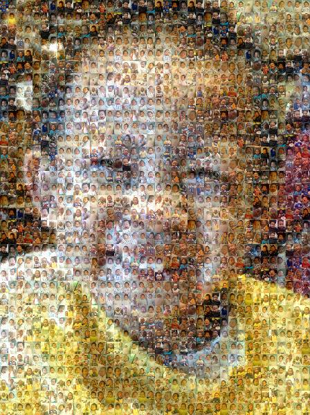 Smiling Child photo mosaic