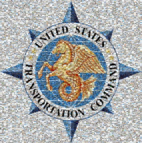 US Transportation Command photo mosaic