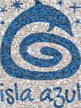 Isla Azul logos shapes text 