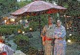 couple love marriage vacation japan travel kimono culture husband wife