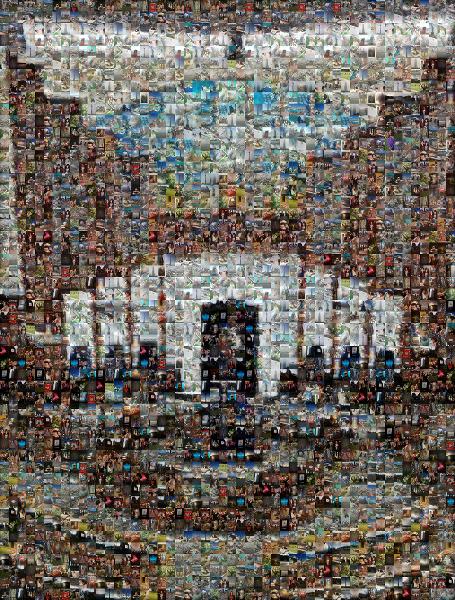 Interior Auditorium photo mosaic