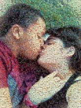 Kissing Couple couples love kissing people faces portraits anniversary