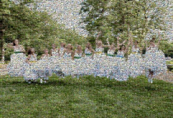A Celebration photo mosaic