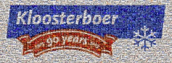 Kloosterboer - 90 Years photo mosaic