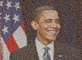 obama president people faces man portrait smile flag nation government
