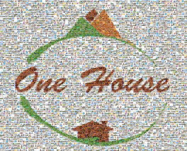 One House photo mosaic