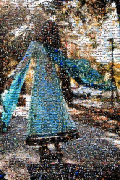 Long Dress photo mosaic