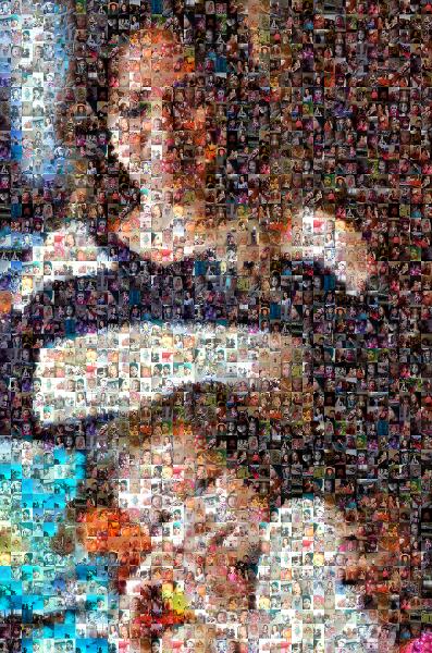 Mothers Day photo mosaic