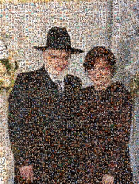 Formal Couple photo mosaic