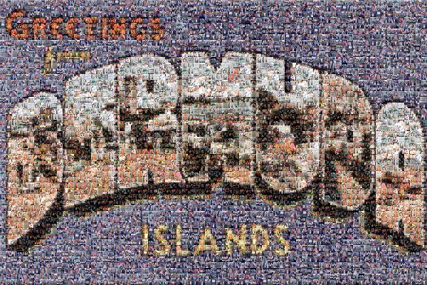 Greetings From Bermuda photo mosaic