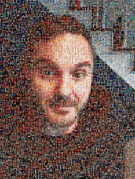 Fun Selfie  photo mosaic