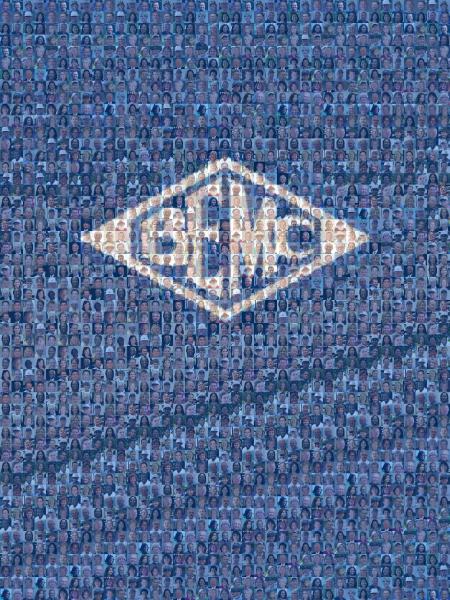 BEMC Logo photo mosaic