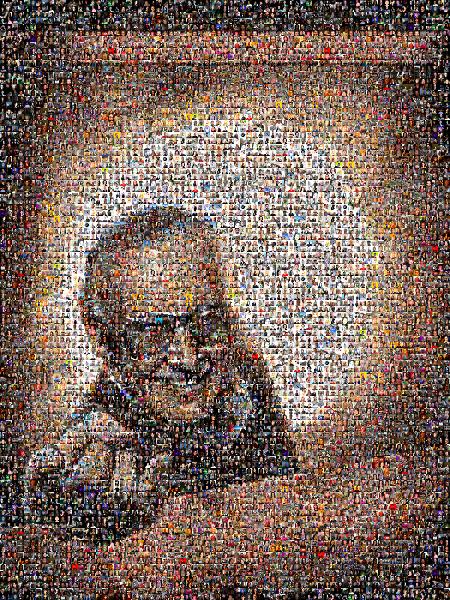 Stan Lee Tribute photo mosaic