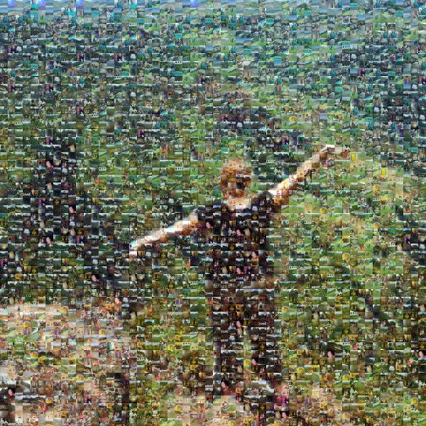 An Adventurer  photo mosaic