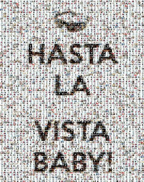 Hasta La Vista Baby photo mosaic
