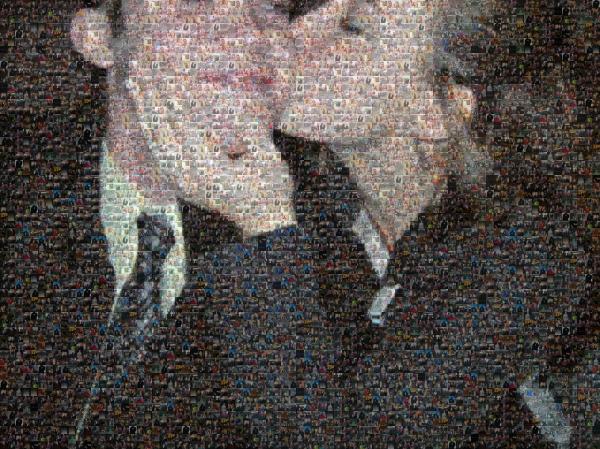 Loving Couple photo mosaic