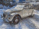 Car Mid-size car Tire Wheel Land vehicle Snow Automotive lighting Automotive tire Hood Motor vehicle