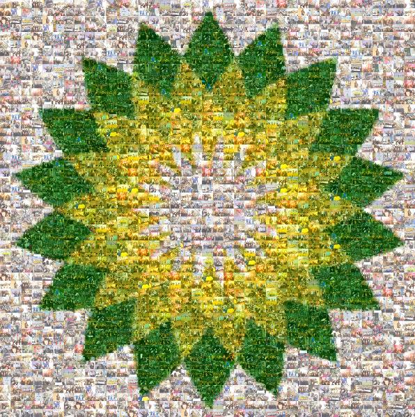 BP Logo photo mosaic