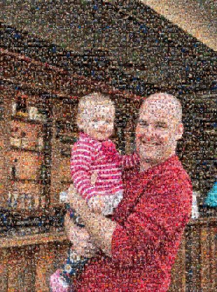 Father's Day 2017 photo mosaic