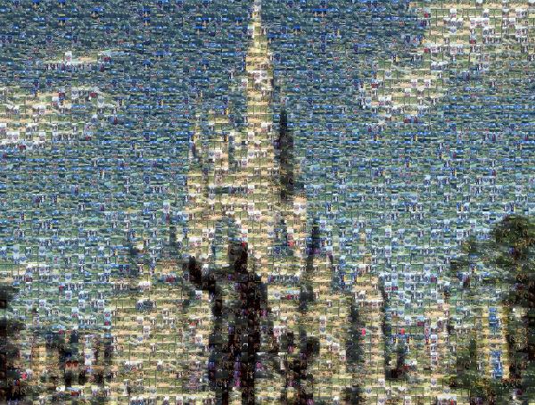 Magic Kingdom photo mosaic